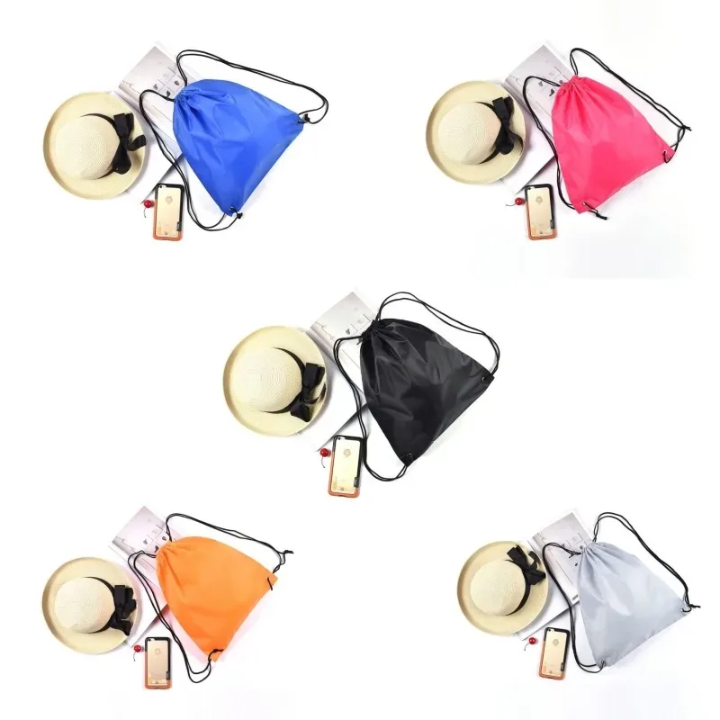 sac de sport oxford portable de voyage, sac à dos d'équitation avec ceinture à cordon de serrage, sac à chaussures à cordon de serrage pour vêtements, sacs à dos de voyage étanche
