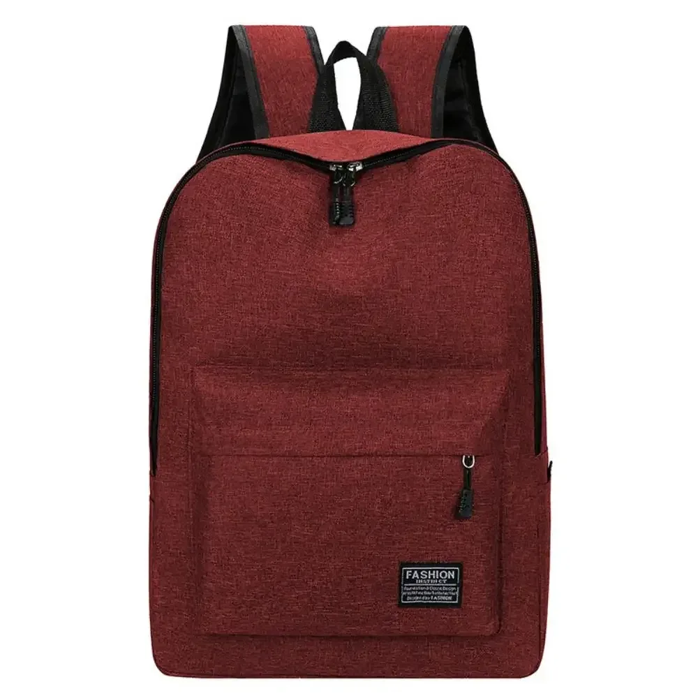 sac à dos minimaliste décontracté pour hommes, sac à dos polyvalent de grande capacité pour écoliers, sac de voyage pour ordinateur, sac à dos unisexe lavable