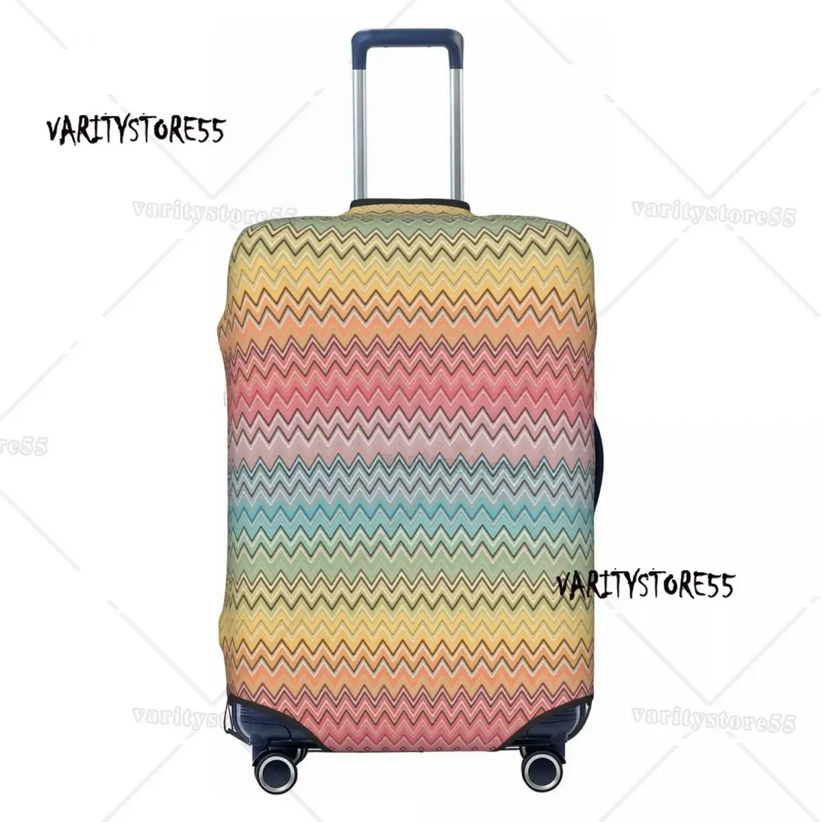 housse de bagage de voyage personnalisée imprimé léopard, housse de protection élastique en peau d'animal pour valise, adaptée à 18 à 32 pouces
