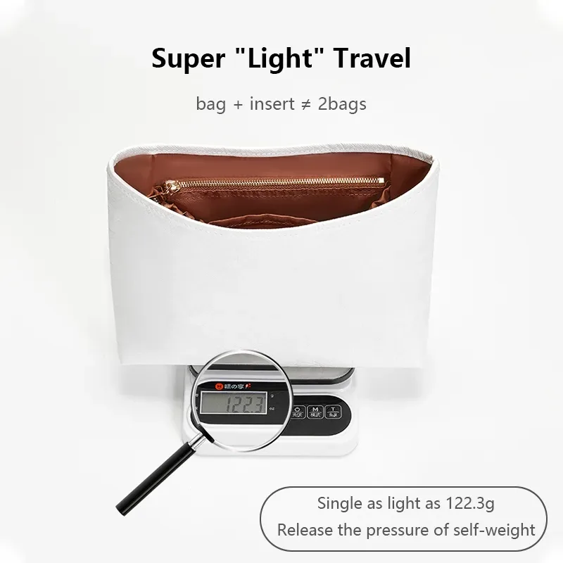 organisateur de sac pour coach brooklyn28, insert léger pour sac, support de rangement en papier dupont, accessoires pour sacs imperméables