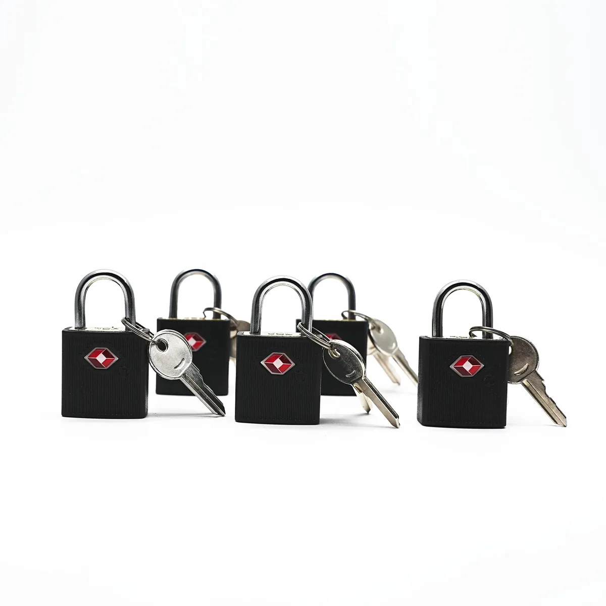 serrures tsa pour bagages avec clés, serrures de voyage approuvées par la tsa, petit cadenas avec clé, mini ca