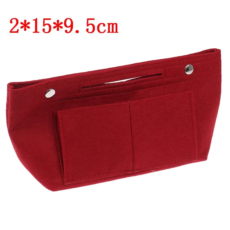 trousse de toilette en poudre avec anneau en d, insert de sac à main de luxe, 19, 26