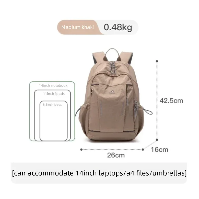 fouvor sac à dos pour femme en toile tendance, léger, pour ordinateur portable, décontracté, voyage, sport, étudiant, école, 3073-01 3073-13