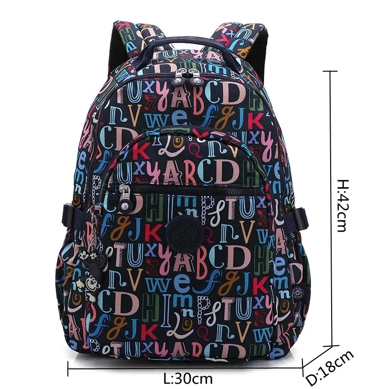 sac à dos d'école de grande capacité pour hommes et femmes, sac de voyage léger pour ordinateur portable, haute qualité, mode décontractée, a4, fille, 15.6 en effet 14, m1983