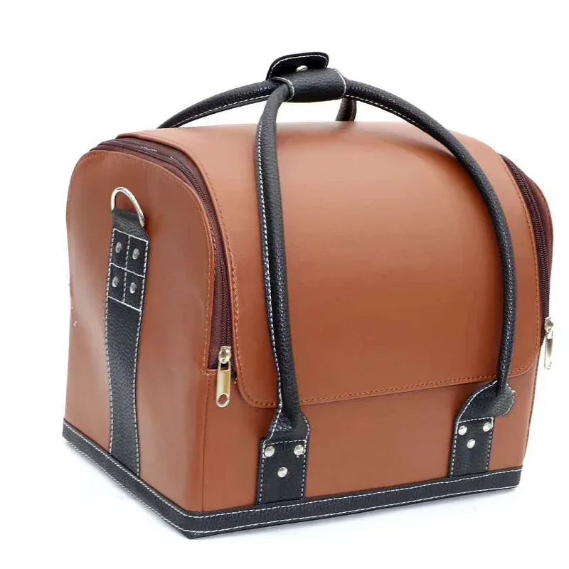 sacs à cosmétiques de grande capacité pour femmes, étui de maquillage, mode, étanche, multicouche, évalué, professionnel, sac de rangement cosmétique