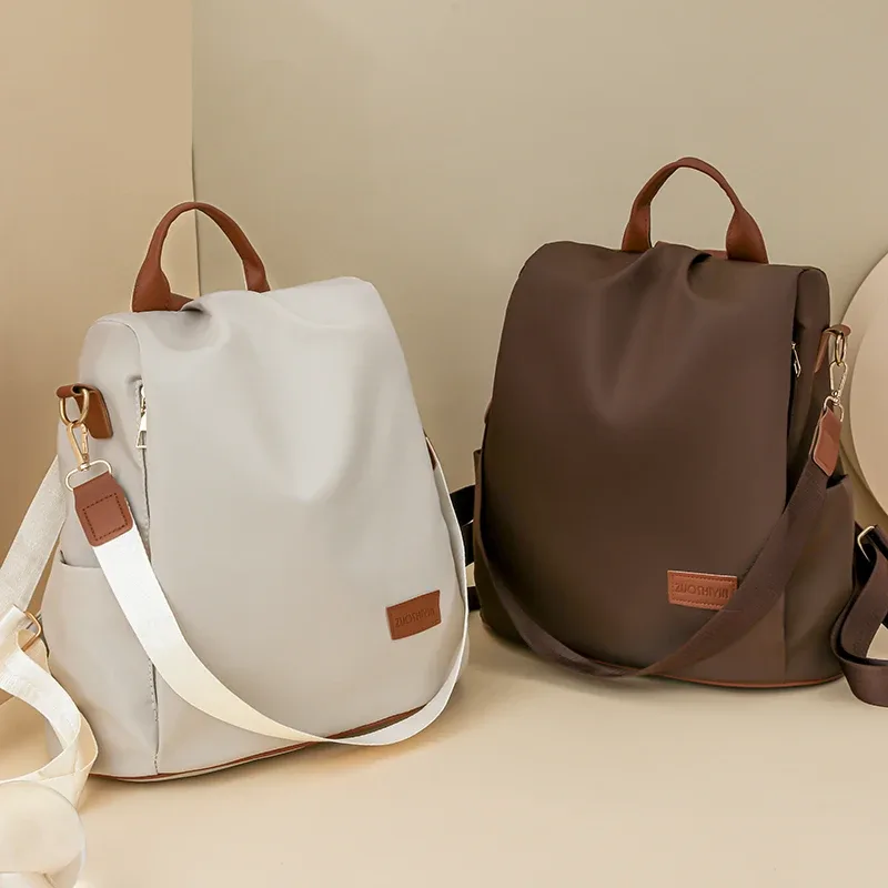mode grande capacité femmes haute qualité nylon sacs à dos femme loisirs voyage sac à dos sacs d'école pour les filles nouveau sac à bandoulière