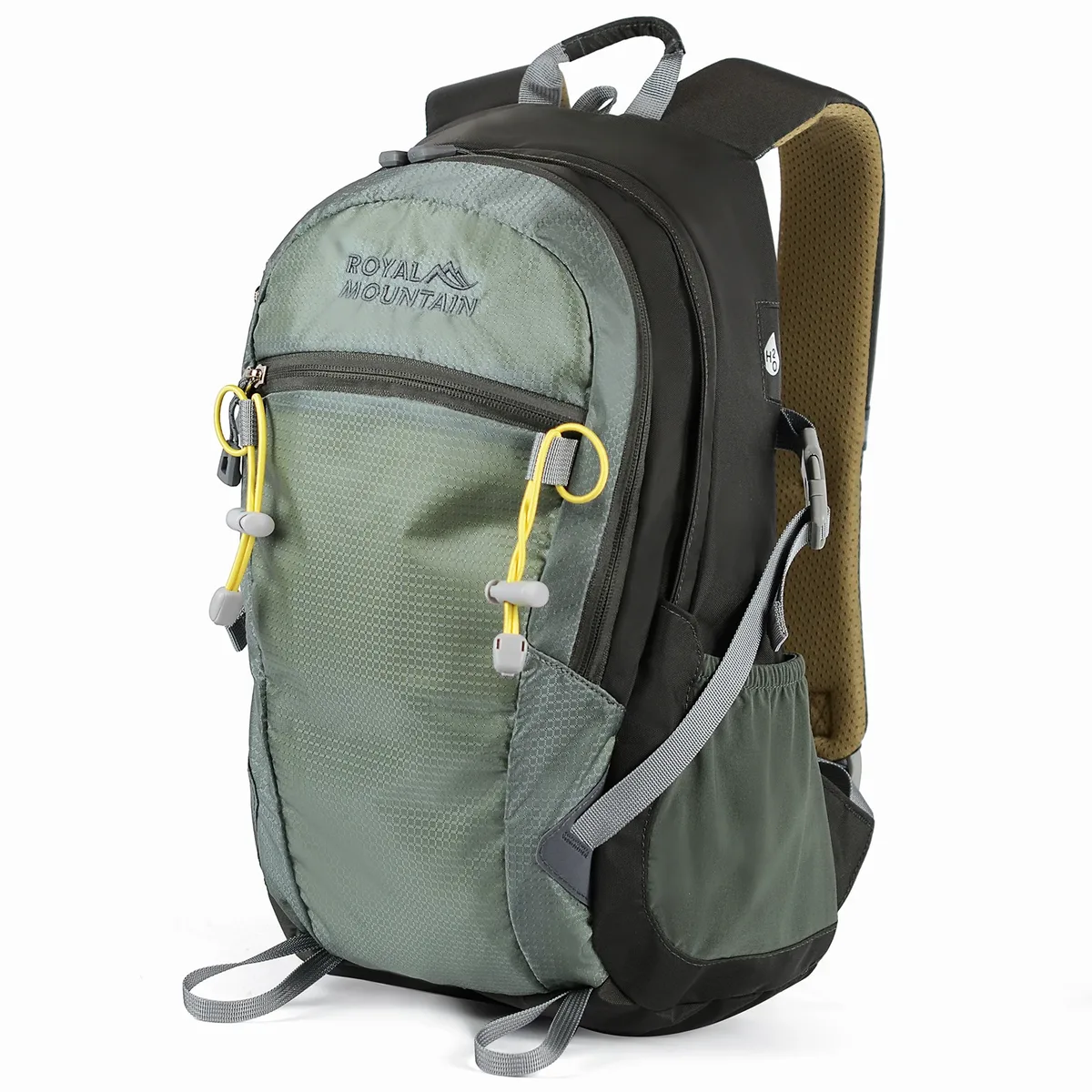 sac à dos décontracté unisexe léger 20l/30l en tissu résistant à l'eau avec compartiment pour ordinateur portable et housse de pluie