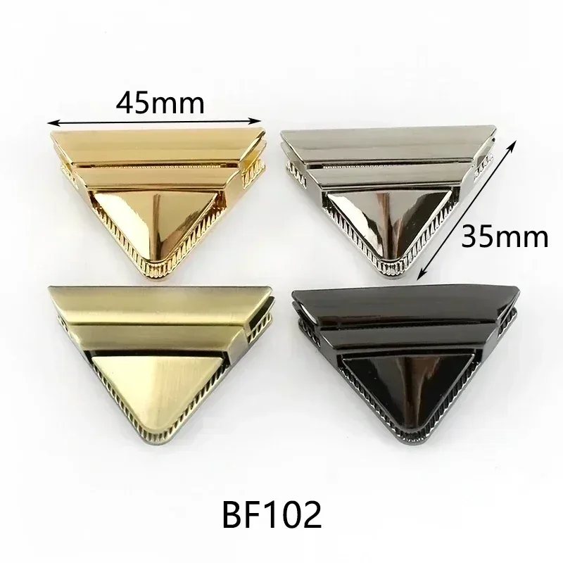 boucles de verrouillage de sac en métal, 2 pièces, serrures torsadées pour sac à main pour femmes, sacs à bandoulière, fermoir de loquet, accessoires de quincaillerie de bricolage