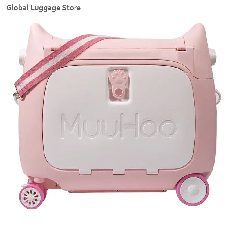 bagage multifonctionnel pour enfants, peut s'asseoir et monter, valise améliorée, essentiel pour voyager avec bébé