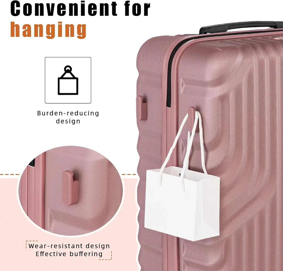 ensemble de bagages valise domtom roues doubles rotatives détachables manpakanmaradou