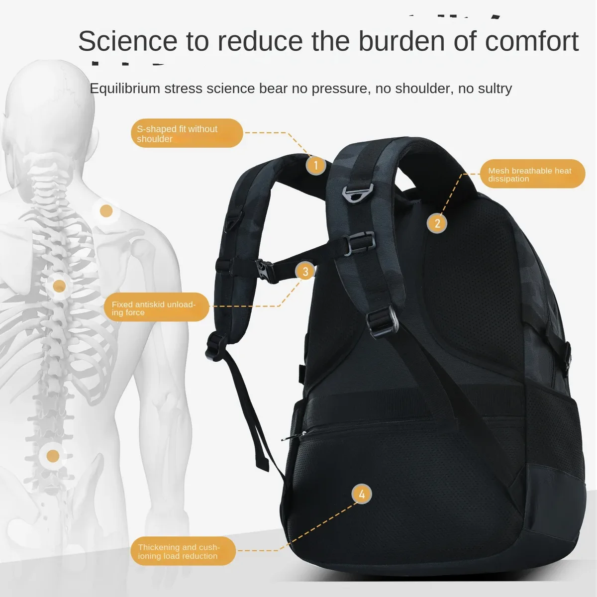 sacs d'école pour adolescents, cartable pour lycéens, sac à dos de voyage en plein air, grand sac à dos pour ordinateur portable pour adolescents