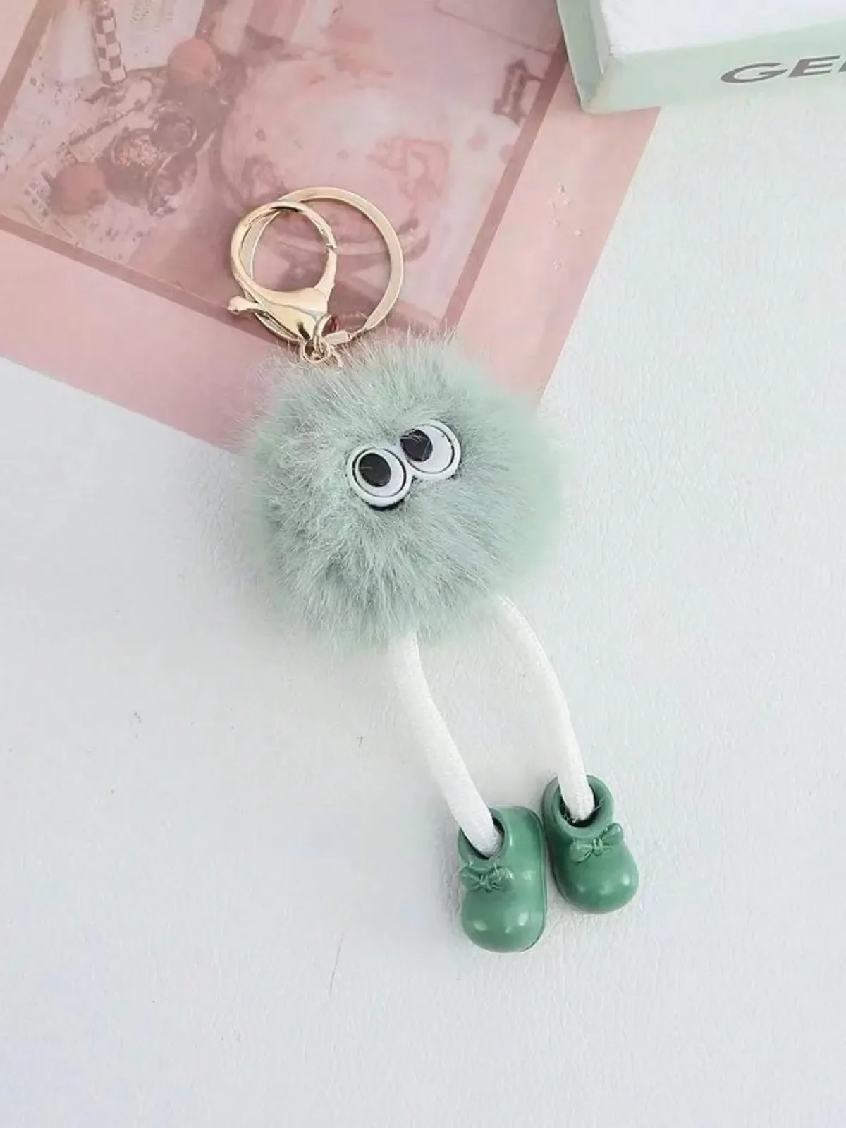 porte-clés en peluche mignon pour femmes, sacs à dos, sac kawaii moelleux, pendentif à breloque, coquette y2k, cadeau pour femmes et filles, accessoires de sac