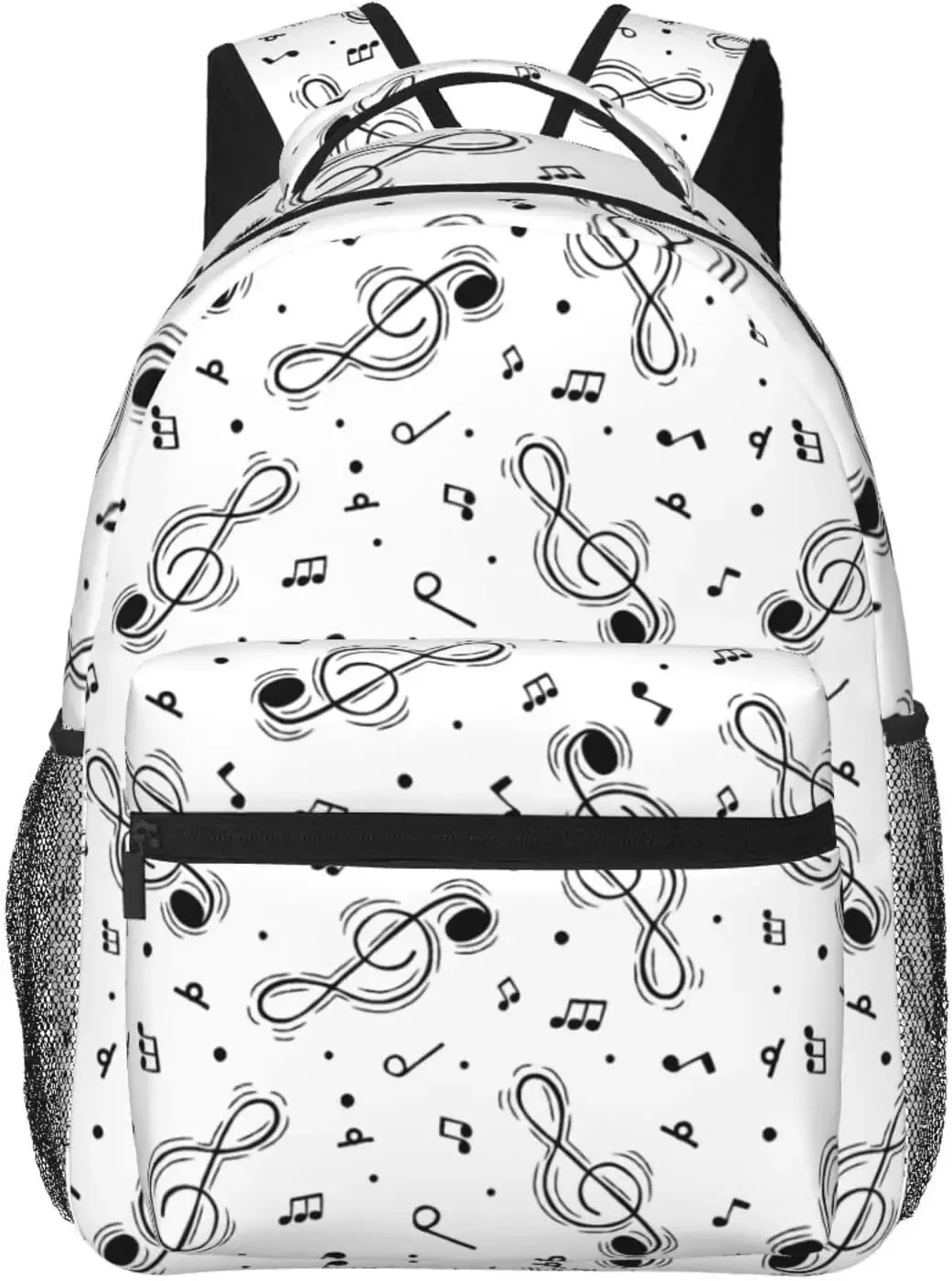 sac à dos léger pour note de musique pour adultes, sac à dos à sangle initiée réglable, sac à dos décontracté