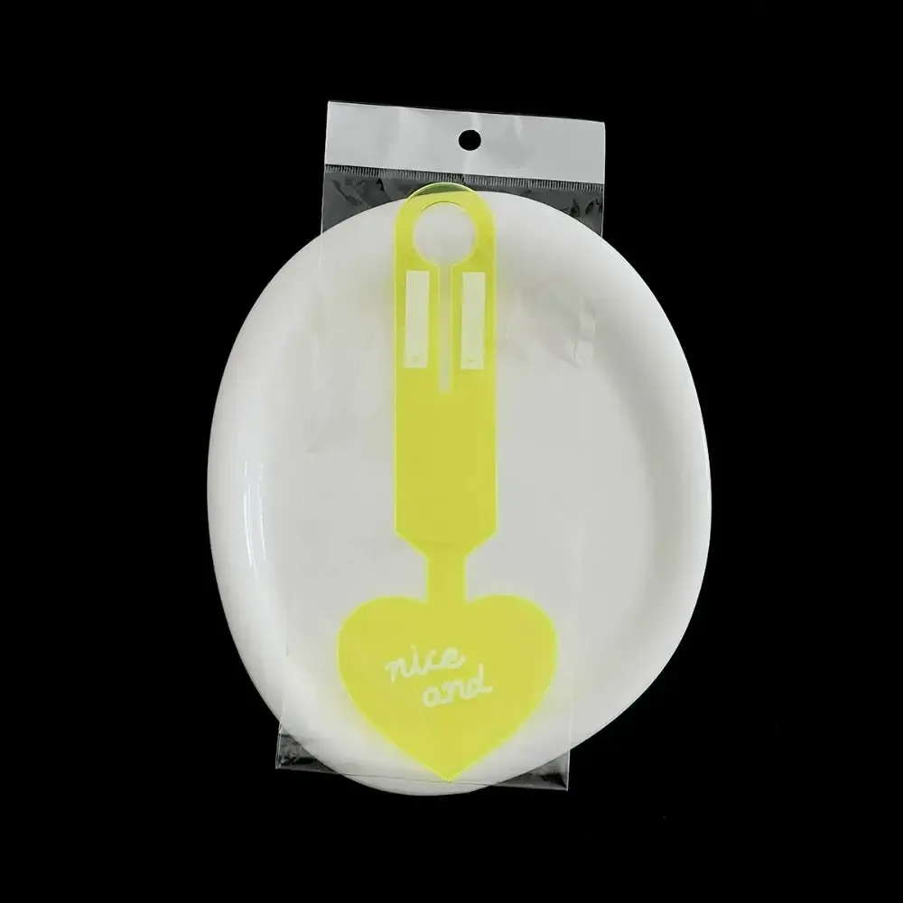 étiquette de bagage fluorescente, étiquette de valise portable anti-perte en pvc, étiquette de bagage colorée de voyage