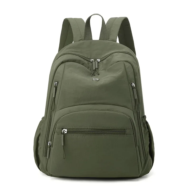 nouveau tissu en nylon imperméable léger grande capacité sac à dos à bandoulière série bouffante simple marée de déplacement dames sacs à bandoulière