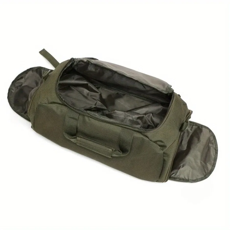 sac à dos de sport tactique 3 en 1 avec compartiment à chaussures, sac polochon convertible pour hommes et femmes, sac de voyage de nuit pour week-end