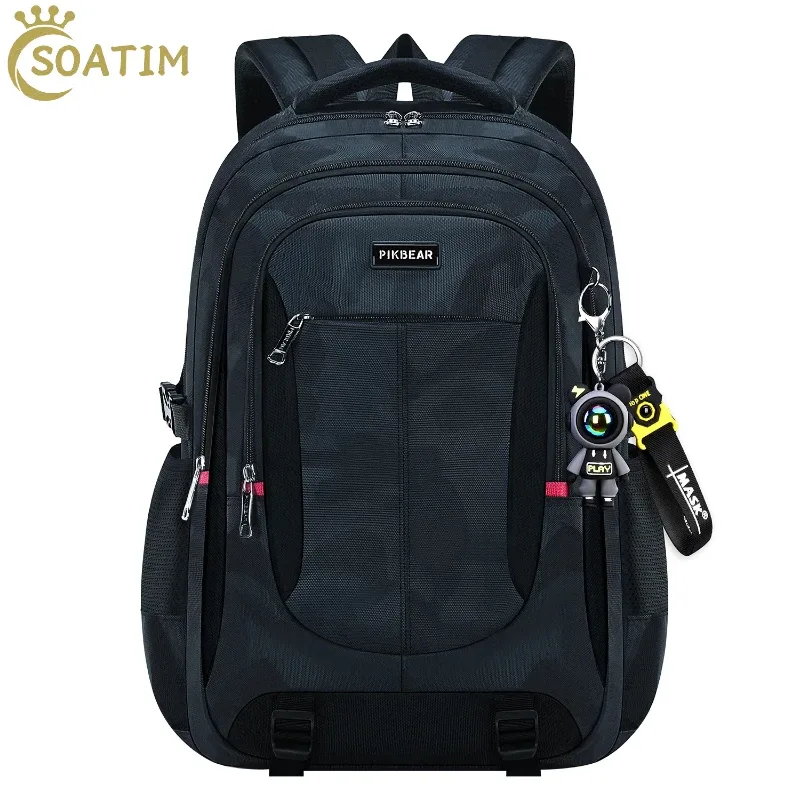Sacs d'école pour adolescents, cartable pour lycéens, sac à dos de voyage en plein air, grand sac à dos pour ordinateur portable pour adolescents