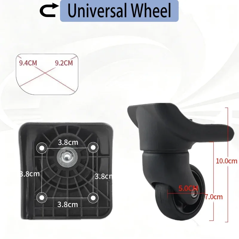Convient aux roues à bagages American Tourister 25R, accessoires de valise, roulettes de valise à roulement lisse, pièces de rechange