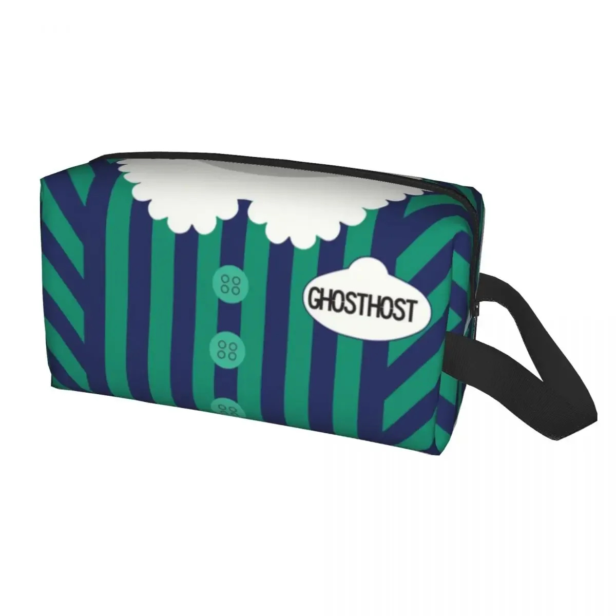 trousse de toilette de voyage personnalisée, mignonne, extensible, pour manoir hanté, maquillage, cosmétique, trousse de rangement, pour femme