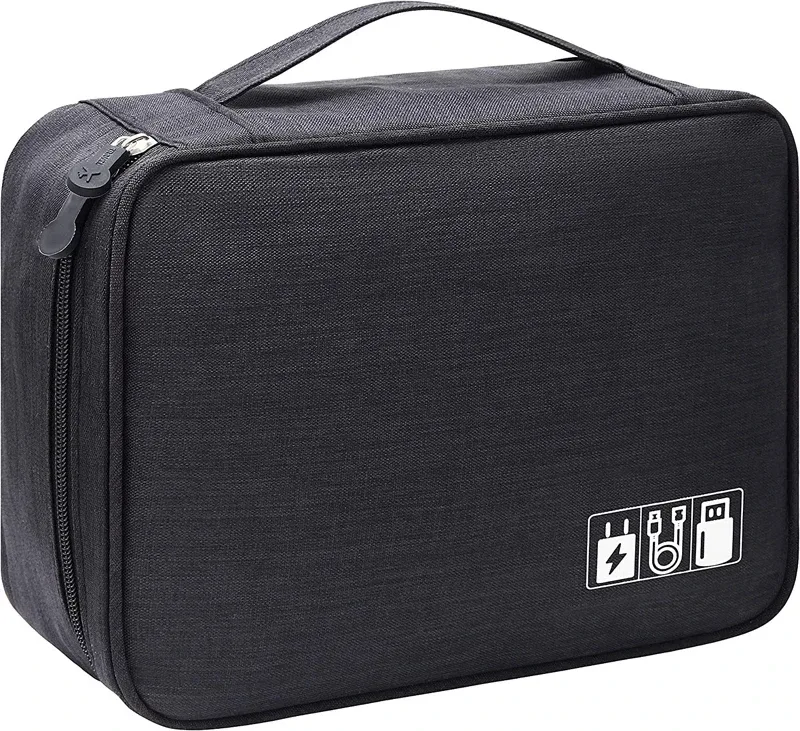 sac de rangement numérique portable, gadget usb, câble étanche, évaluateurs, revieélectroniques, accessoires, pack numérique, fournitures