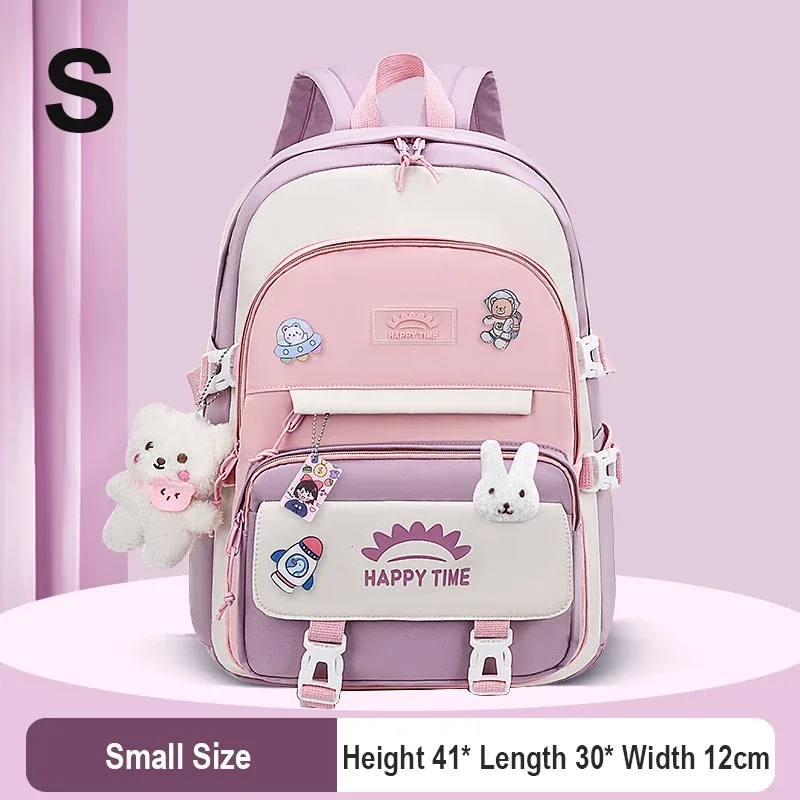sac à dos d'école primaire pour enfants kawaii fille sac d'école fournitures sacs à dos imperméables pour enfants mochila mujer