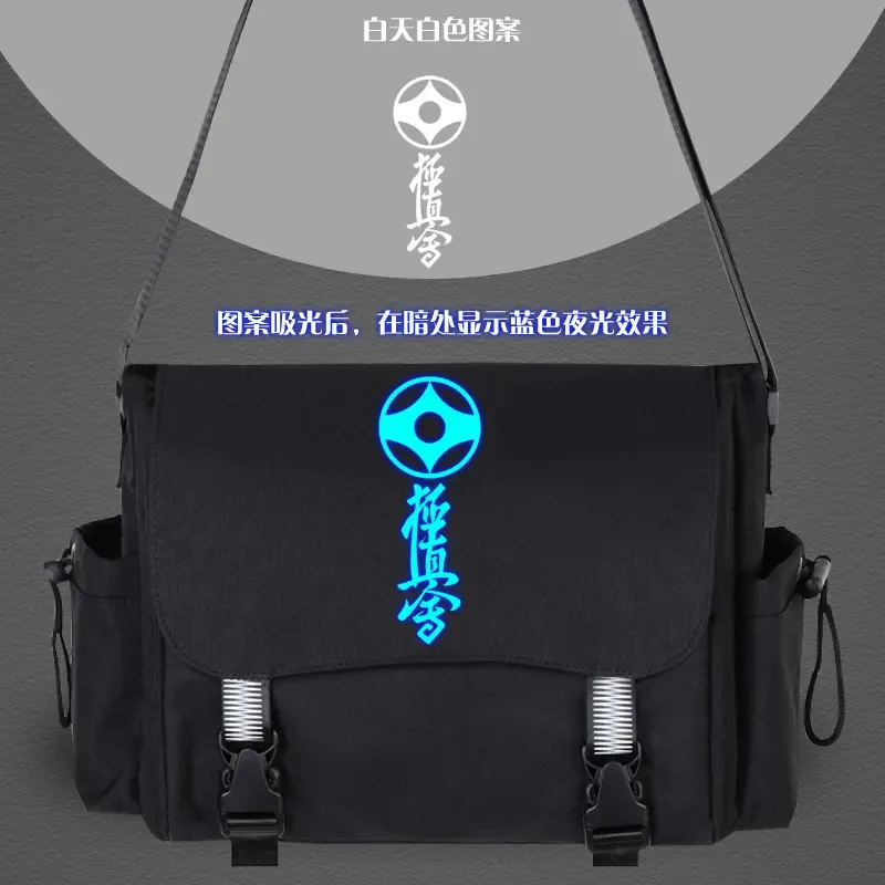 kyokushin-sac à dos de karaté, cartable wukong, oxford fashion, sacoche décontractée à fermeture éclair pour ordinateur portable, étudiant, anime, nouvelle collection