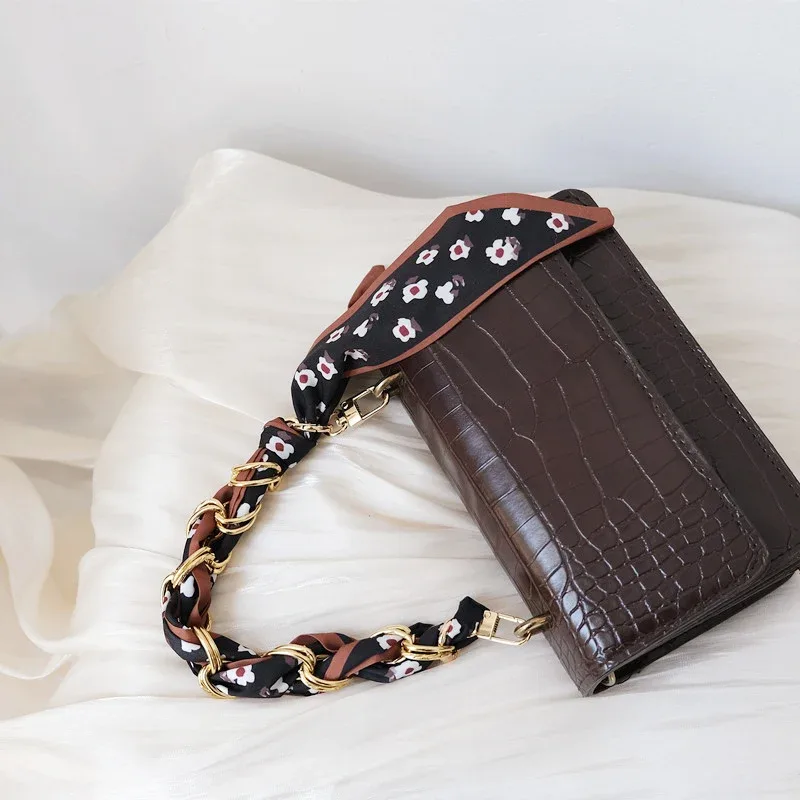 pièce de rechange amovible pour sac à main pour femme, accessoire de mode, point rouge, sangle de foulard, printemps, hiver, bricolage, nouveau