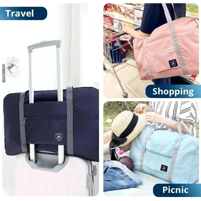 sac de voyage pliable pour les compagnies aériennes, sac de transport, sac de week-end, sac de nuit, sac de transport pour l'hôpital, sac de sport pour femmes et hommes