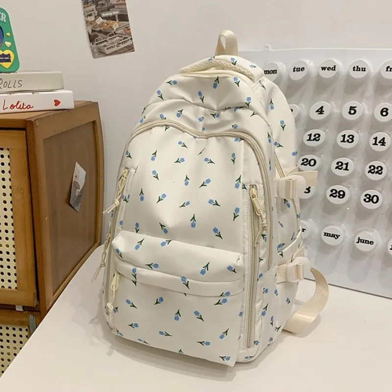 sac à dos mignon pour filles, sac d'école de grande capacité pour étudiants, sac de rangement de voyage portable pour adolescents, sac à livres pour enfants
