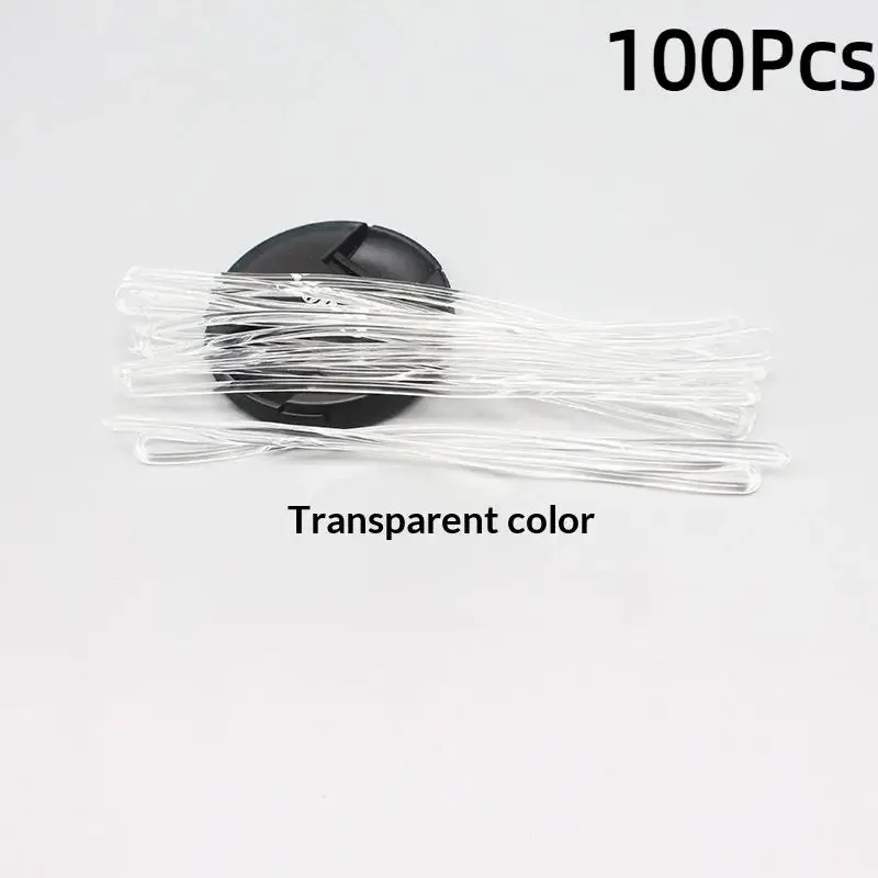 100 boucles en caoutchouc pour étiquettes de sac, étiquettes de bagage, sangles d'identification, accessoires de fabrication d'étiquettes, boucles en caoutchouc, supports pour étiquettes de bagage