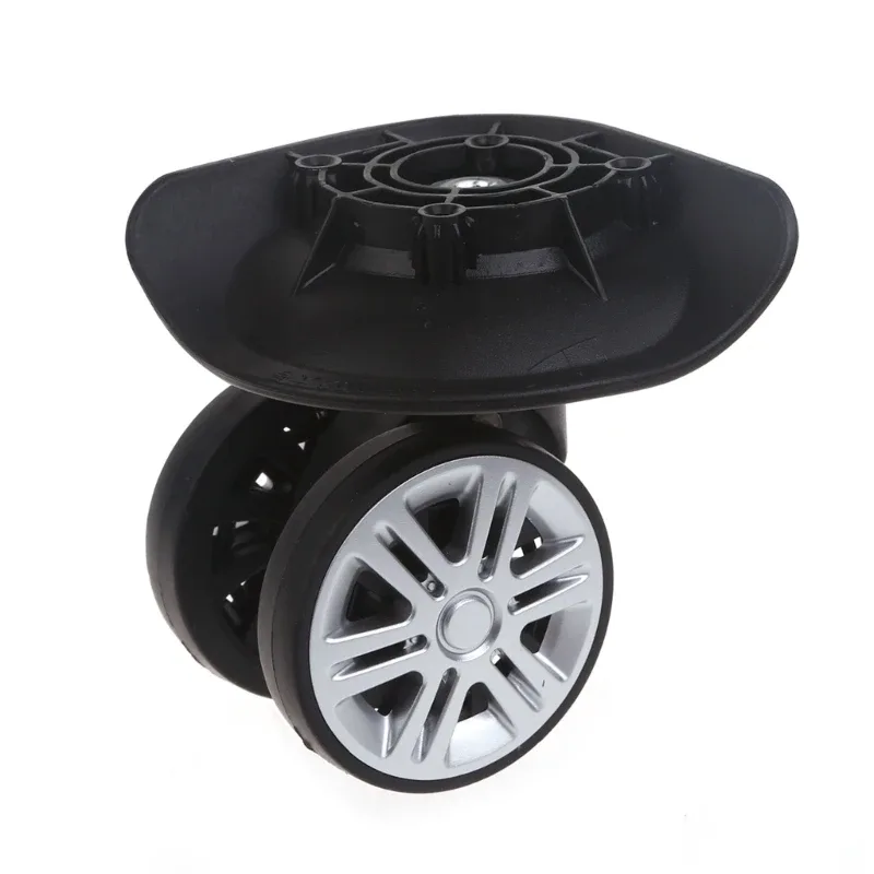 roues de remplacement universelles pour valise de voyage, double nucleosilencieux avec roulettes durables, pièce de réparation, a02, 1 paire