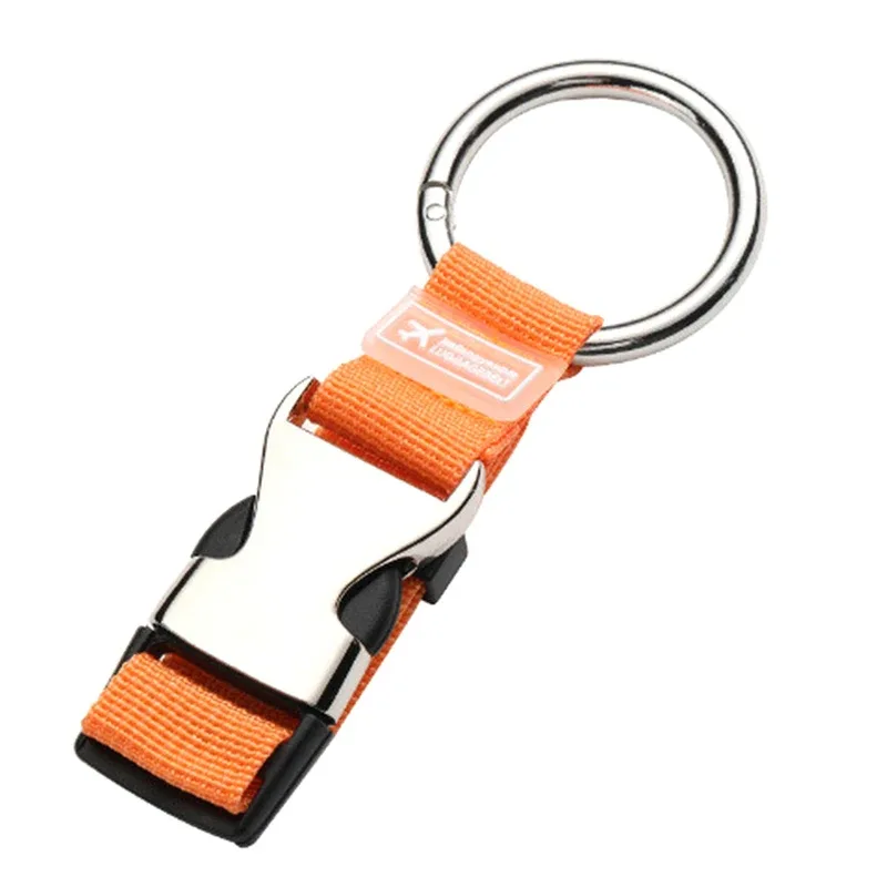 sangles de bagage en nylon réglables avec clip à ressort métallique pour valises et sacs de cabine, 1 pièce