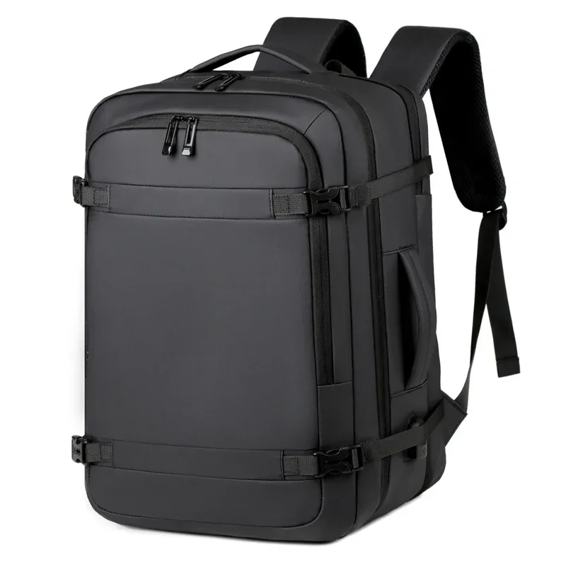 sac à dos de chargement usb hydrofuge décontracté d'affaires, sac à dos extensible de grande capacité pour hommes et femmes, vêtements de travail et voyages d'affaires, sacs d'ordinateur de 14 pouces