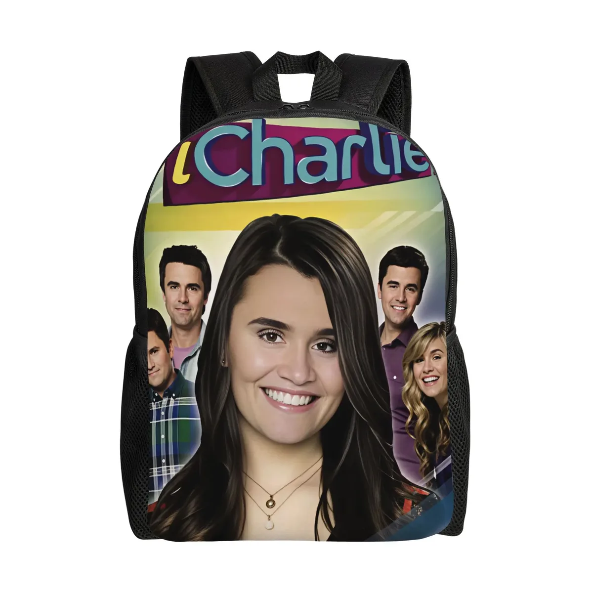 sac à dos funny meme charlie kirk pour garçons et filles, sacs à dos d'extérieur en polyester, sacs à dos souples et élégants pour lycée