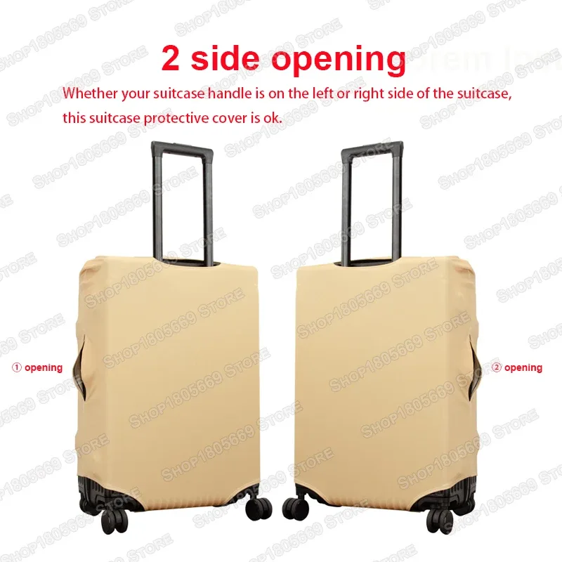 housse de valise élastique hip hop avec motif graffiti bear skateboarding et éclaboussures de peinture, protection pour valise à roulettes