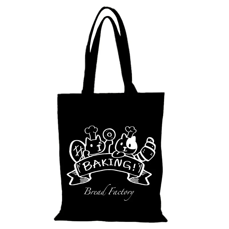 sac écologique sacs en tissu mignons loisirs le sac fourre-tout sacs à main de bande dessinée sac à main pour femme shopper shopping plage toile épaule dame nouveau