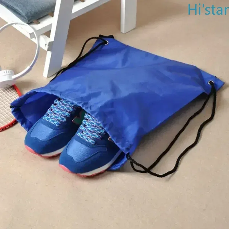 sac à dos à cordon de serrage pour chaussures, 10 pièces, sacs à bandoulière, sac de sport, couleur muti, personnalisé, logo personnalisé