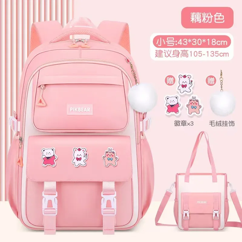 sacs d'école pour enfants pour filles grand cartable kawaii école primaire sac à dos enfants livre sac étanche ordinateur portable voyage sac à dos
