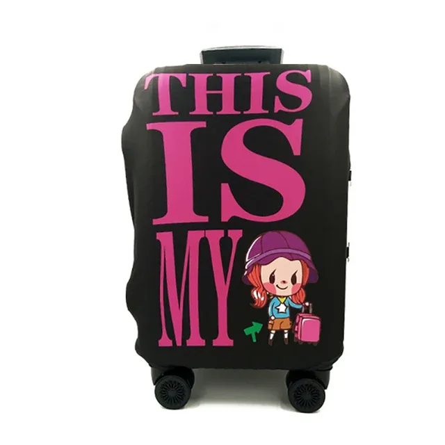 juste de protection élastique pour valise de voyage, housse anti-poussière pour bagages, accessoires de voyage de l'unicef, 18 en effet-32