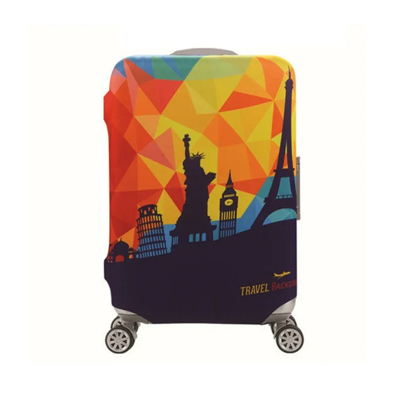 juste de protection élastique pour valise de voyage, housse anti-poussière pour bagages, accessoires de voyage de l'unicef, 18 en effet-32