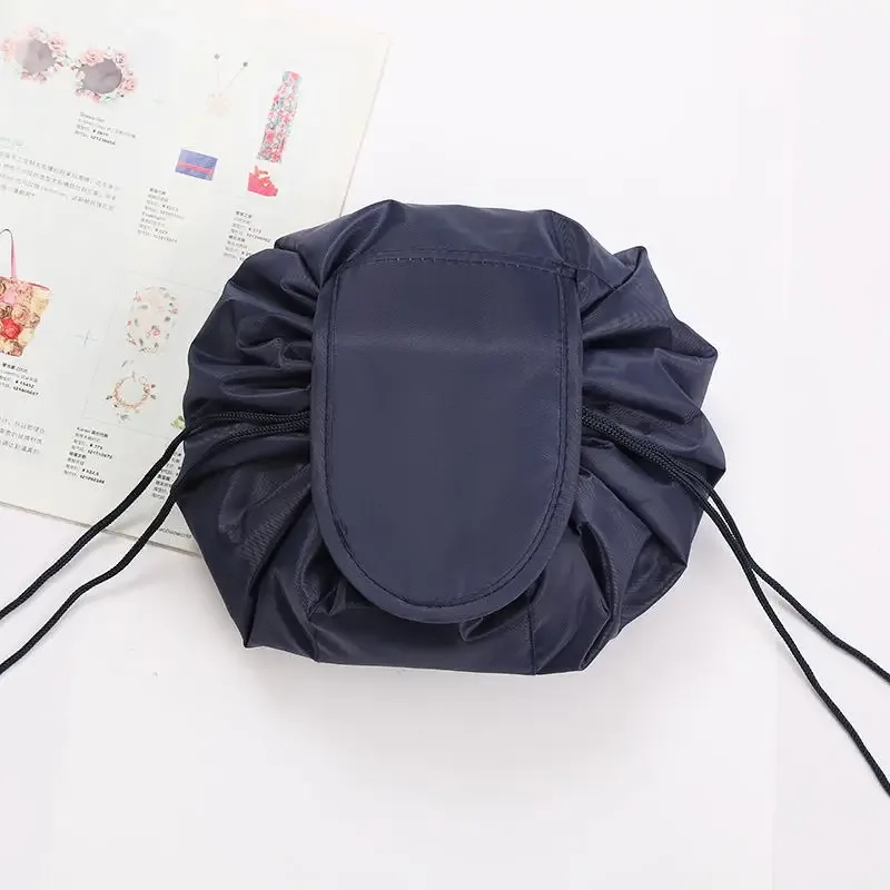 sacs de rangement de voyage pour maquillage, trousse de toilette portable étanche, organiseur de beauté, pochette de maquillage pour femme, sac cosmétique à cordon
