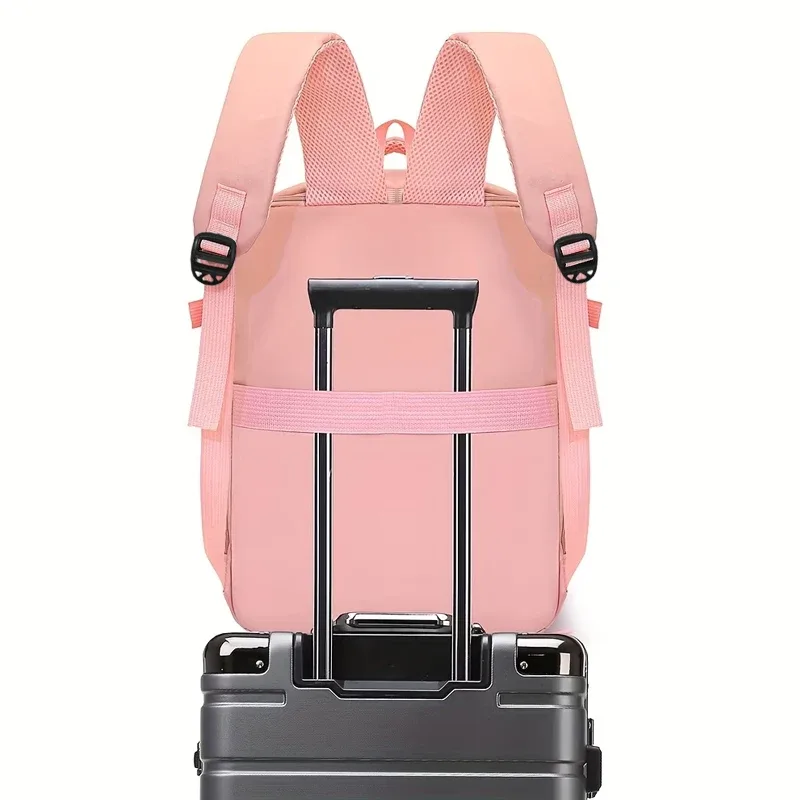 sac à dos élégant et gracieux multicolores, à bretelles réglables, léger, pour les trajets quotidiens, usage quotidien, sac fonctionnel décontracté