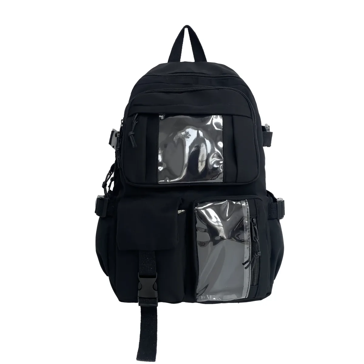 nouveau sac à dos en nylon mignon, adapté aux jeunes filles, aux étudiantes et aux femmes, sac à dos multi-poches pour étudiantes