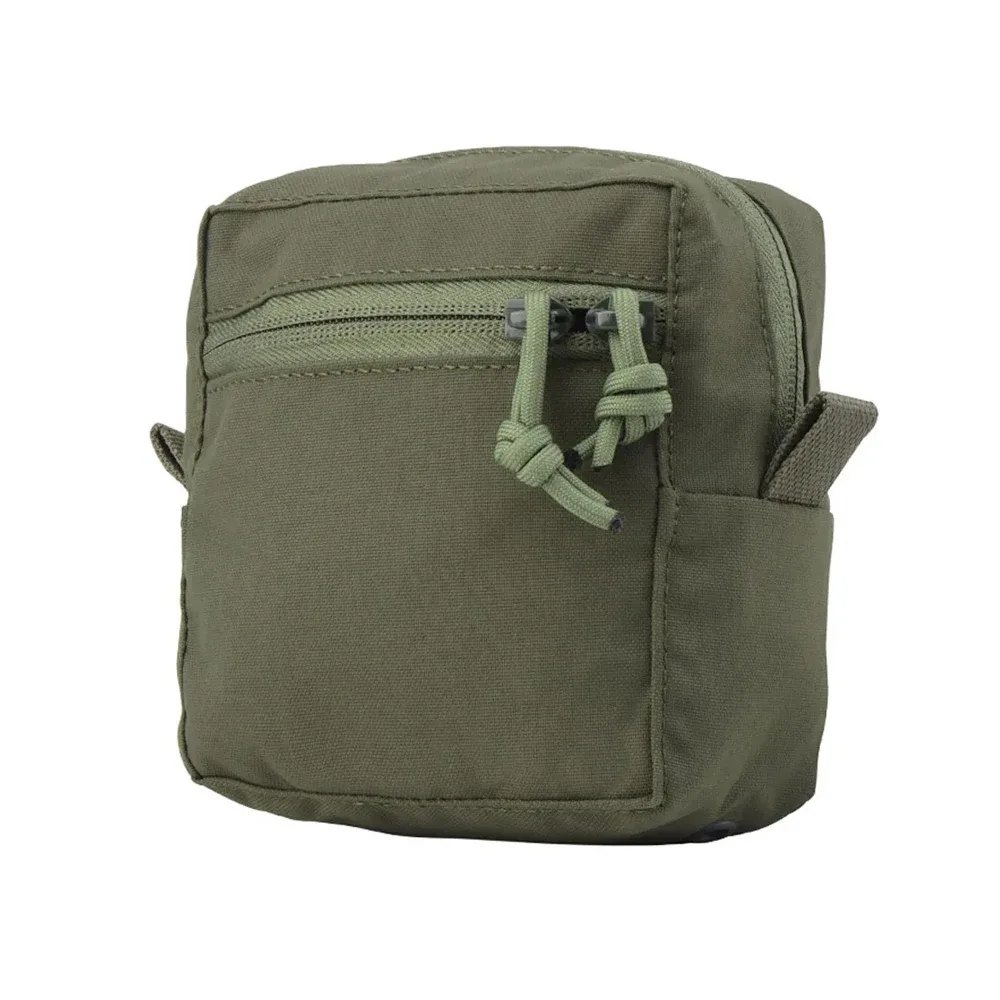 pochette gp d'extérieur carrée, petit sac divers, sac de rangement à fermeture éclair molle