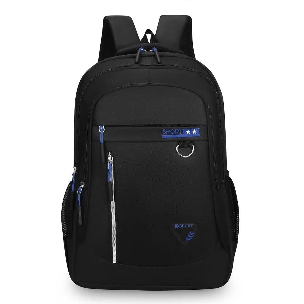 sac à dos unisexe pour étudiants, multi-poches, en nylon, sac à dos de voyage, compartiments multiples, sac à dos professionnel multi-couches