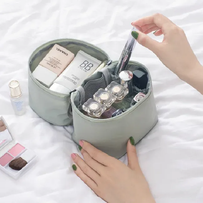 sac à cosmétiques étanche pour voyage en plein air, simple, portable, grande capacité, sac de rangement de toilette multifonction pour dames, sac de beauté