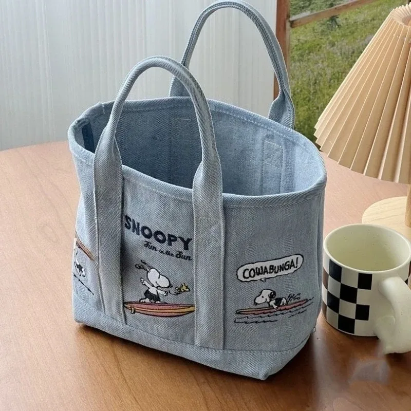 sac à bandoulière snoopy mignon de dessin animé, petit sac de rangement tendance pour hommes et femmes, idéal pour la rentrée scolaire