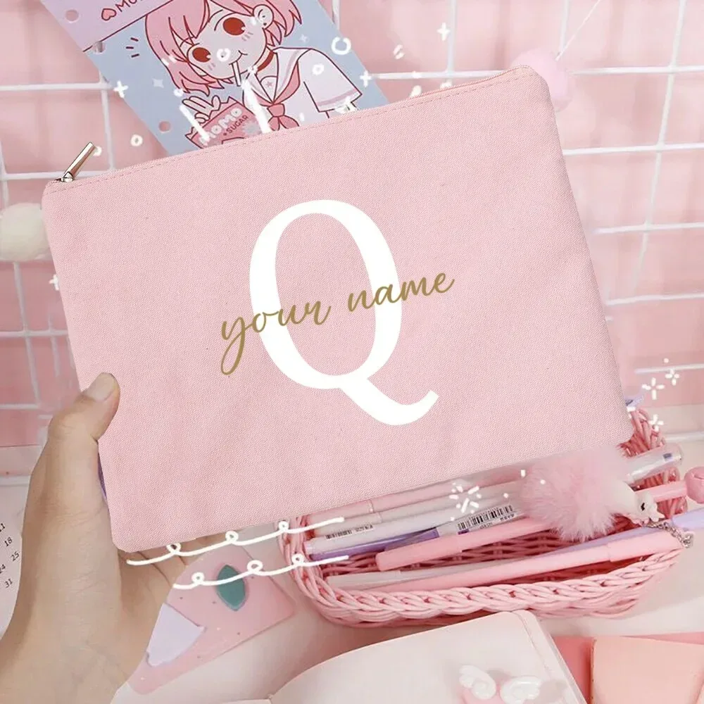 sacs cosmétiques personnalisés avec nom pour demoiselles d'honneur, trousse de maquillage pour filles, trousse de toilette de voyage, cadeaux de mariage et d'anniversaire pour elle