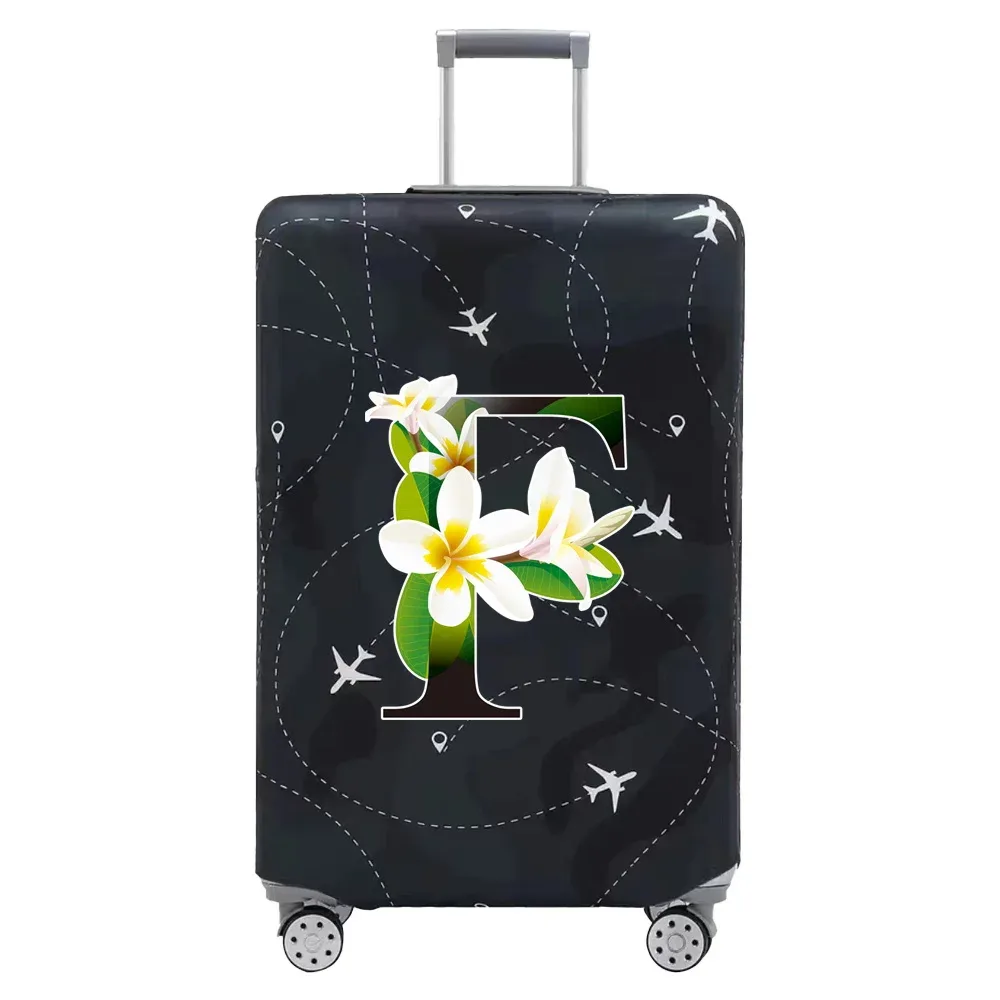 housse de protection pour bagages, accessoires de voyage, anti-poussière et résistante à l'usure, série letter, 18-32 pouces