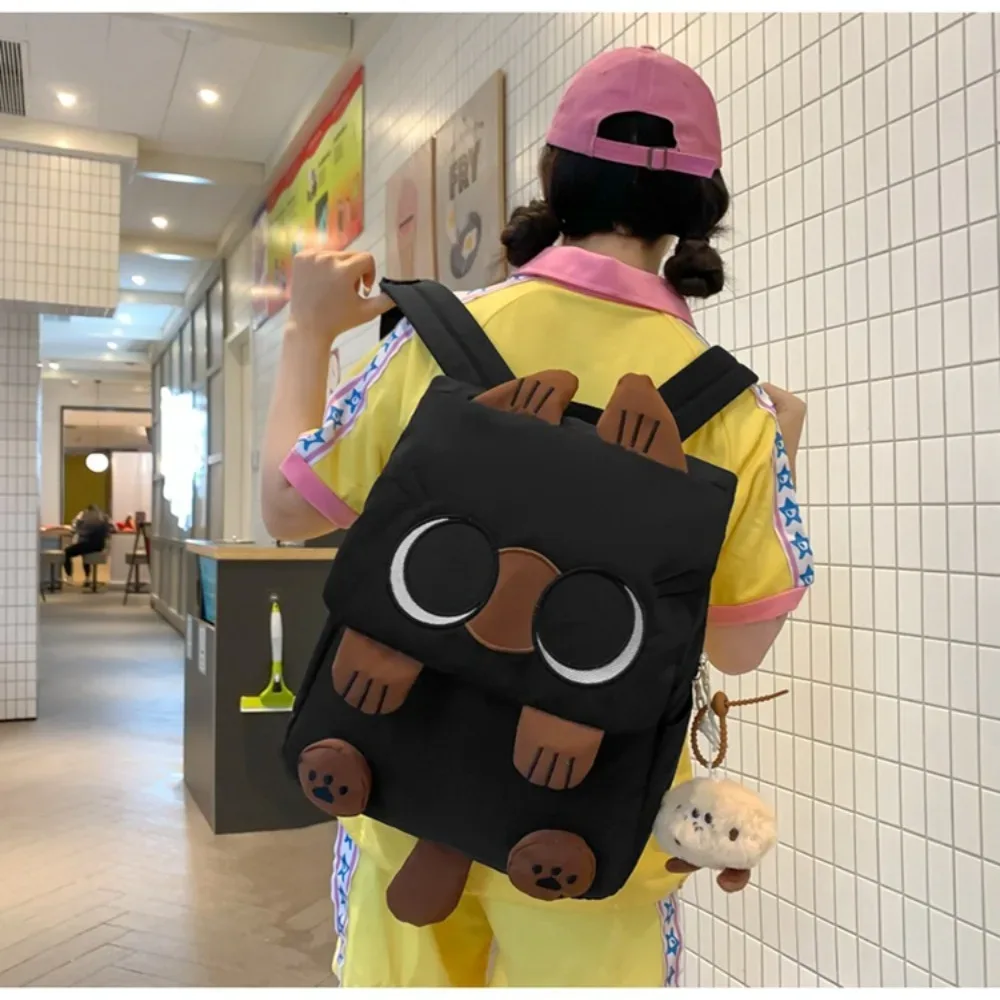 nouveau sac à dos grande capacité imperméable tendance pour enfants, motif chat siamese, idéal pour l'école et les activités quotidiennes en extérieur
